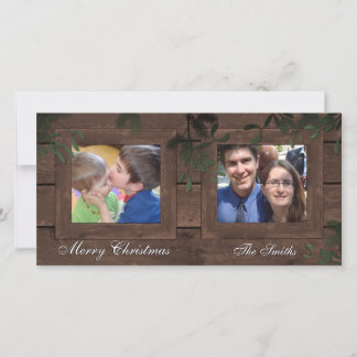 De Festividades Cartão com fotos Feliz Feriados Família 2 - Consel