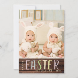 De Festividades Cartão com fotos felz pascoa - Flores Russas