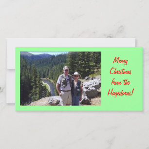 De Festividades Cartão com fotos Hagedorn