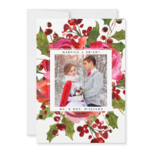 CARTÃO COM FOTOS HOLIDAY | Casado e Natal Brilhant