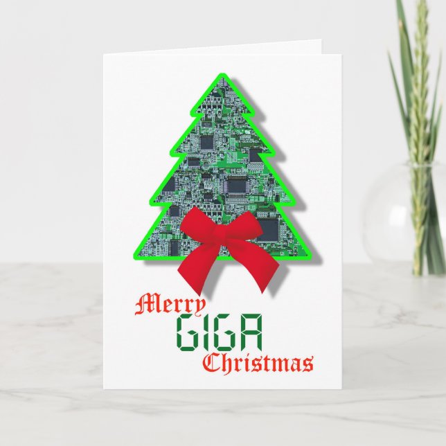 De Festividades Cartão Cyber Natal (Frente)