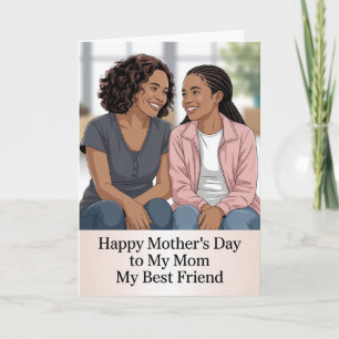 De Festividades Cartão do Dia das Mães da Minha Melhor Amiga