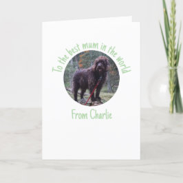 De Festividades Cartão do Dia das Mães do Cão