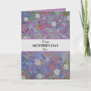 De Festividades Cartão do Dia das Mães Floral Paraíso da Primavera