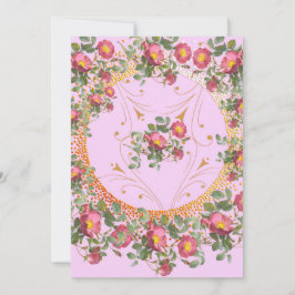 De Festividades Cartão do Dia das Mães Flores Vintage