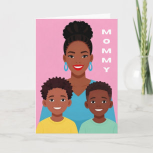De Festividades Cartão do Dia das Mães para Mamãe