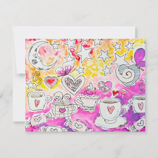 De Festividades Cartão do Dia dos Namorados (Frente)