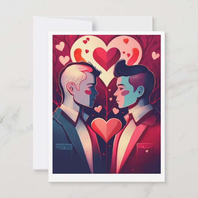 De Festividades Cartão do Dia dos Namorados (Frente)