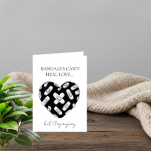 De Festividades Cartão do Dia dos Namorados do Coração Ferido