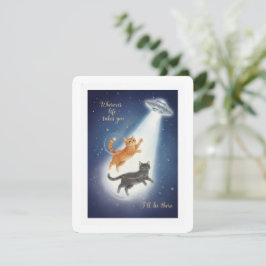 De Festividades Cartão do Dia dos Namorados do Gatinho Fofo com Te