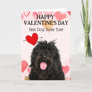 De Festividades Cartão do Dia dos Namorados Personalizado do Cão d
