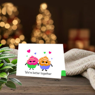 De Festividades Cartão do Dia dos Namorados We're Better Together