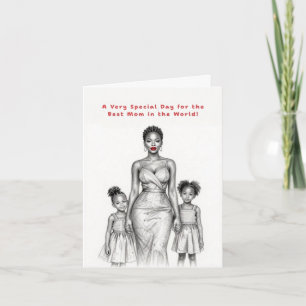 De Festividades Cartão do Dia Especial da Mamãe