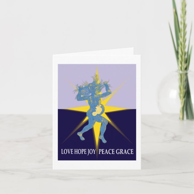 De Festividades Cartão do feriado que beneficia o projeto do (Frente)