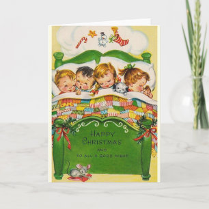 De Festividades Cartão do natal vintage