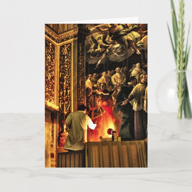 De Festividades Cartão do Xmas (Frente)