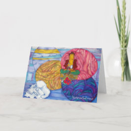 De Festividades Cartão Dobrado Do BUDDHA