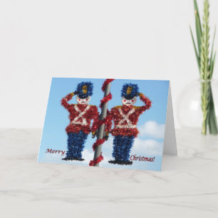 De Festividades Cartão dos soldados do Nutcracker do Natal