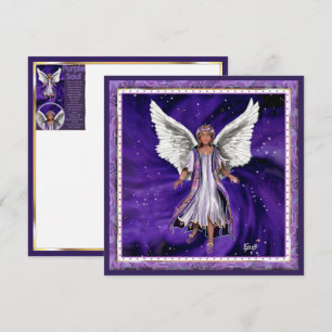 De Festividades Cartão em branco Purple Soul