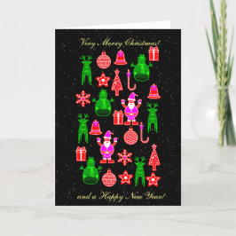 De Festividades Cartão Gingerpão bonito e engraçado