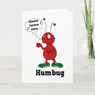 De Festividades Cartão Humbug