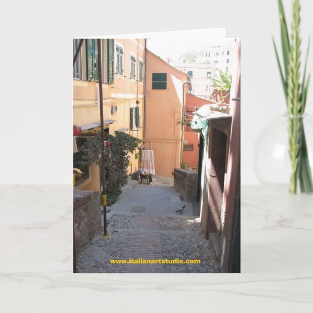 De Festividades Cartão italiano (Frente)