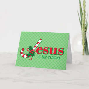De Festividades Cartão Jesus Cane Candy