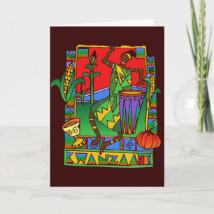 De Festividades cartão Kwanzaa