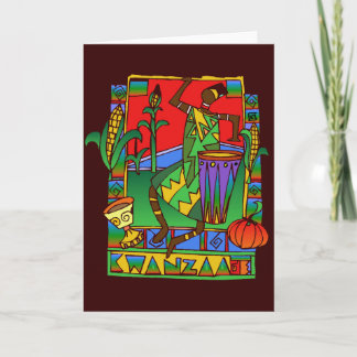 De Festividades cartão Kwanzaa
