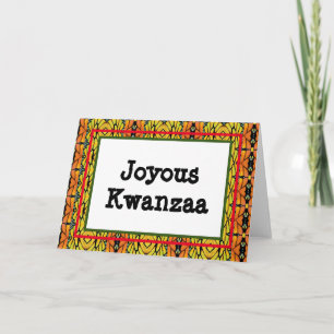 De Festividades Cartão Kwanzaa - Joyous #10