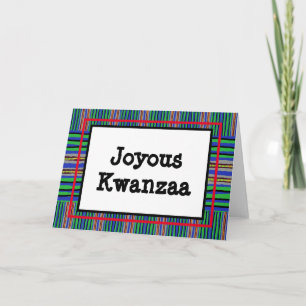 De Festividades Cartão Kwanzaa - Joyous #13