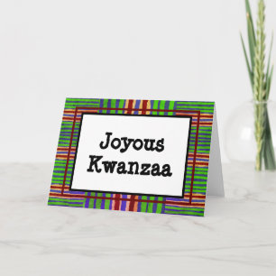 De Festividades Cartão Kwanzaa - Joyous #14