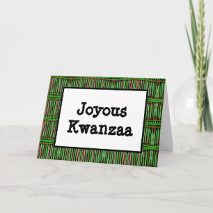 De Festividades Cartão Kwanzaa - Joyous #3