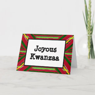 De Festividades Cartão Kwanzaa - Joyous #4