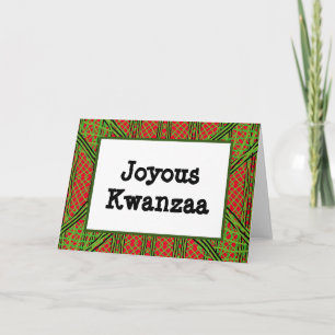 De Festividades Cartão Kwanzaa - Joyous #7