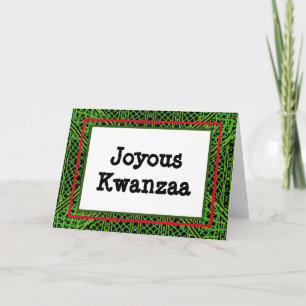 De Festividades Cartão Kwanzaa - Joyous #8