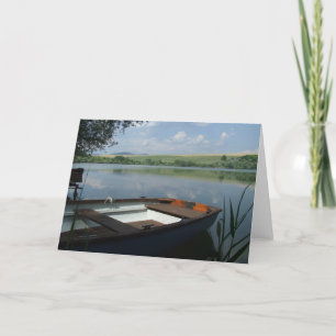 De Festividades Cartão "Lago na Hungria"