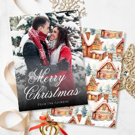 De Festividades Cartão Natal 1 - Pão Gingerpão - Feriado