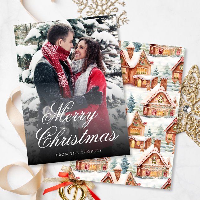 De Festividades Cartão Natal 1 - Pão Gingerpão - Feriado (Criador carregado)