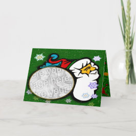 De Festividades Cartão Papai Noel Personalizável