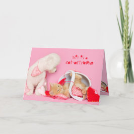 De Festividades Cartão para cães e gatos Namorados com astropia