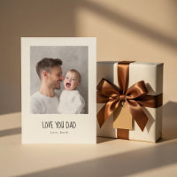 Cartão Personalizado com Foto do Papai | Dia dos P