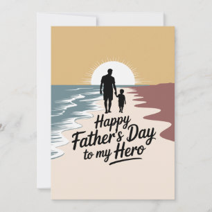 De Festividades Cartão Personalizado "Feliz Dia dos Pais ao Meu He