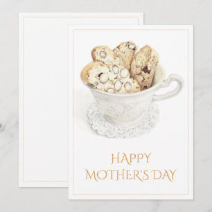 De Festividades CARTÃO PLANO BISCOTTI DIA DAS MÃES 5x7