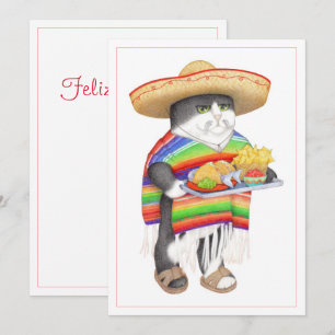 De Festividades Cartão Plano WENDELITO Espanhol Natal 5x7