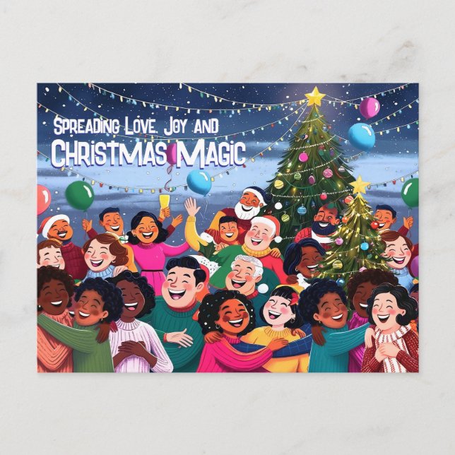 De Festividades Cartão postal (Frente)