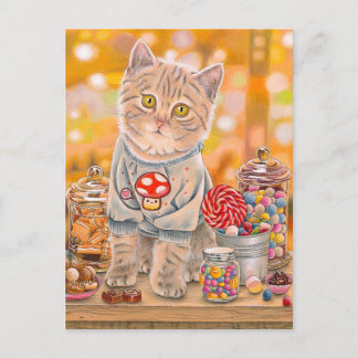 De Festividades cartão postal "A Vida É Doce"