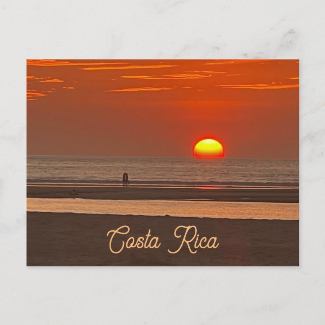 De Festividades Cartão postal Costa Rica (Frente)