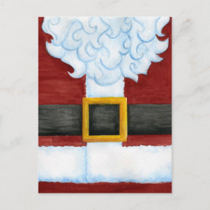 De Festividades Cartão postal da Papai noel Belly