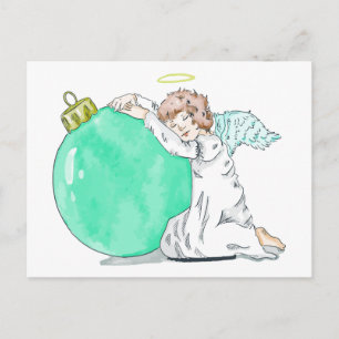 De Festividades Cartão postal do Angel Natal